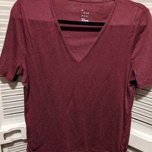 A New Day large soft v neck short sleeved shirt